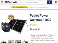 Patriot Power Generator 1800 Patriot Power Generator 1800